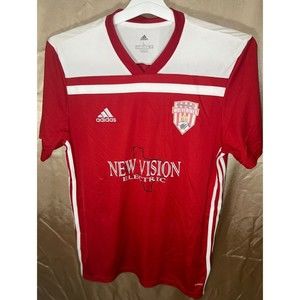 adidas Men's Regista 18 Climalite Red / White Jersey Adult L